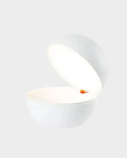 ELANT Goodnight Cordless LED Table Lamp | 151lm Brightness | 3000K Warm Light | 5–100% Dimmable | 6h Charge/11h Runtime | Aluminium Die-Cast Body | 323201 - White