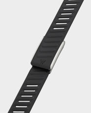 Wizard Silicone Band for Whoop One / Peak 5.0 | Adjustable Comfort Strap | Water and Sweat Resistant - Black