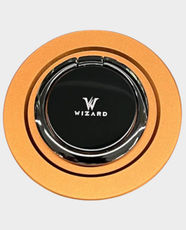 Wizard Explorer Ring Holder | 360° Flexible Rotation | Ergonomic Grip and Phone Stand | Car Mount Compatible - Orange