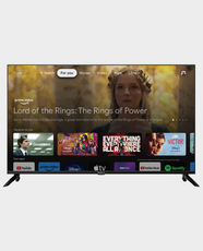 Impex 43-inch QLED FHD Smart Google TV | HDR10+ | Google Assistant | 1GB RAM | 8GB Storage | EVOQ43QLC2 – Black