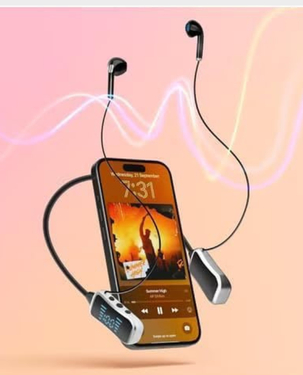 Buy Kin KL50 Bluetooth Neckband Earphones in Qatar - AlaneesQatar.Qa