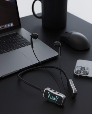Buy Kin KL50 Bluetooth Neckband Earphones in Qatar - AlaneesQatar.Qa