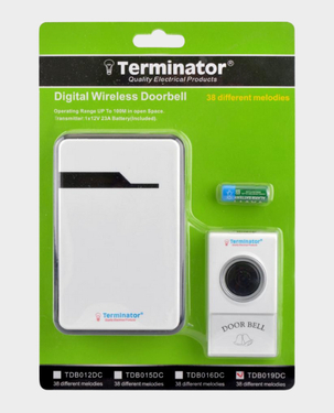Terminator Bells Set Buy Terminator Digital Wireless Door Bell in Qatar - AlaneesQatar.Qa