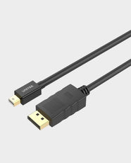UNITEK 4K 60Hz Mini DisplayPort to DisplayPort 1.2 Cable | 3M Cable Length 1440P@144Hz and 1080P@240Hz | Resolution Up to 4K@60Hz | Y-C612BK - Black