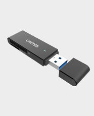 UNITEK USB-A Card Reader | Dual SD and Micro SD Slots | 5 Gbps Data Transfer Speed | Supports Hot Swapping | Android, macOS & Windows Compatible | Y-9327A - Black