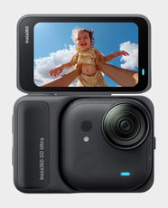 Insta360 GO Ultra Tiny Hands-Free 4K Action Camera | IPX8 33ft Waterproof Standalone Camera | IPX4 Splashproof Action POD | BLE 5.4 - Midnight Black
