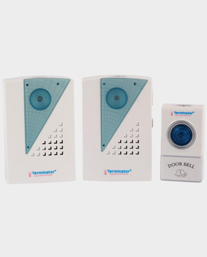 Terminator Bells Set Buy Terminator Digital Wireless Door Bell 2 Receivers in Qatar ...