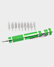 Terminator Precision Aluminium 9-in-1 Screwdriver Bit Set | Pen-Type Metal Handle | 9 Interchangeable Bits | Magnetic Precision Tips | Compact EDC Tool | TTSDS 311