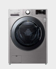 LG Front Load Washing Machine | 18KG Wash 10KG Dryer | Inverter Direct Drive Motor | LG Smart Diagnosis | ThinQ WiFi Connectivity | Built In Dryer | Steam Wash | F18L2CRV2T2 – Silver