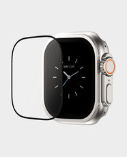 Blupebble Rock Series Graphene Tempered Glass Screen Protector for Apple Watch Ultra 49mm | 9H Hardness | Maximum Scratch Resistance | Hardened Glass | BP-APWGRK49MM2D-CL - Clear