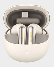 Onikuma TX610 Wireless Gaming TWS Earbuds | ANC + ENC | Low-Latency | Dual Mic | Up to 35 Hours Combined Playback | IPX4 Sweat-Resistant | Touch Controls | Dual-Mode TX/RX | 13mm Drivers | Bluetooth 5.4 - Beige