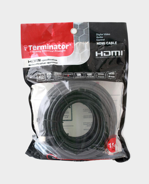 Terminator Cable Support Buy Terminator HDMI 1.4 Cable 15m with 4K Support in Qatar ...