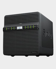 Synology DS423 DiskStation | 4-Bay NAS Server | Quad-Core 1.7 GHz | 2GB DDR4 Memory | Hot-Swappable SATA HDD/SSD | Dual 1GbE LAN | USB 3.2 Ports | Hardware Encryption | Low-Noise Operation - Black