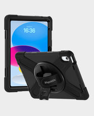 Blupebble TitanCase for Apple iPad 10.9 inch / 11 inch A16 10th Generation 2022 / 2025 | Polycarbonate + TPU Material | 360° Full-Body Military-Grade Shockproof Protection | BP-TC1011GEN2025-BK - Black