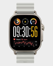 Realme Watch 5 Smartwatch with 1.97 Inch AMOLED Display | 16 Days Battery | IP68 Water Resistant | Compass and Independent GPS with 5 GNSS | Silicone Strap - Titanium Silver