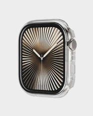 SwitchEasy Hybrid WP 9H Glass Waterproof Apple Watch Case 46mm - Transparent
