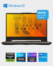 ASUS FX506LH-HN004T TUF Gaming F15 / Intel Core i5 / 8GB RAM / 512GB SSD / 4GB NVIDIA Graphics / 15.6 inch FHD – Black