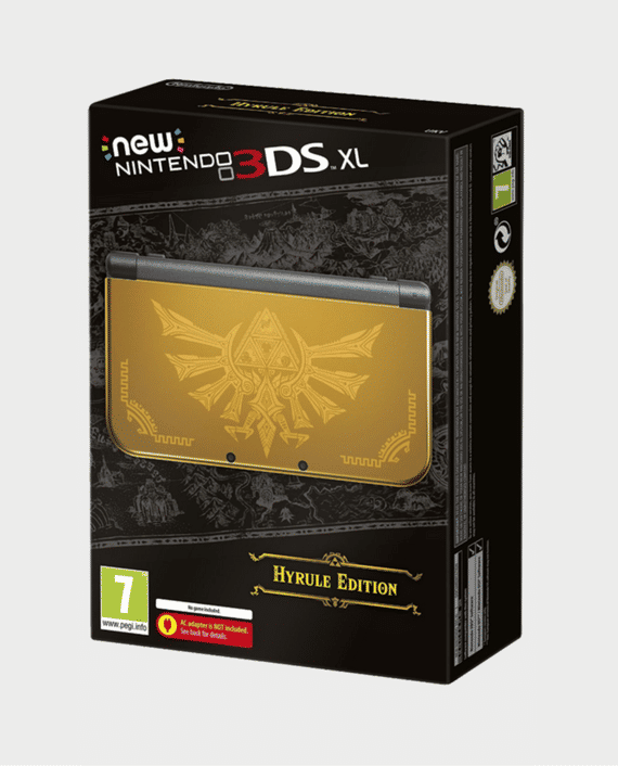 Nintendo New 3DS XL Hyrule Gold Edition Online in Qatar AlaneesQatar.Qa