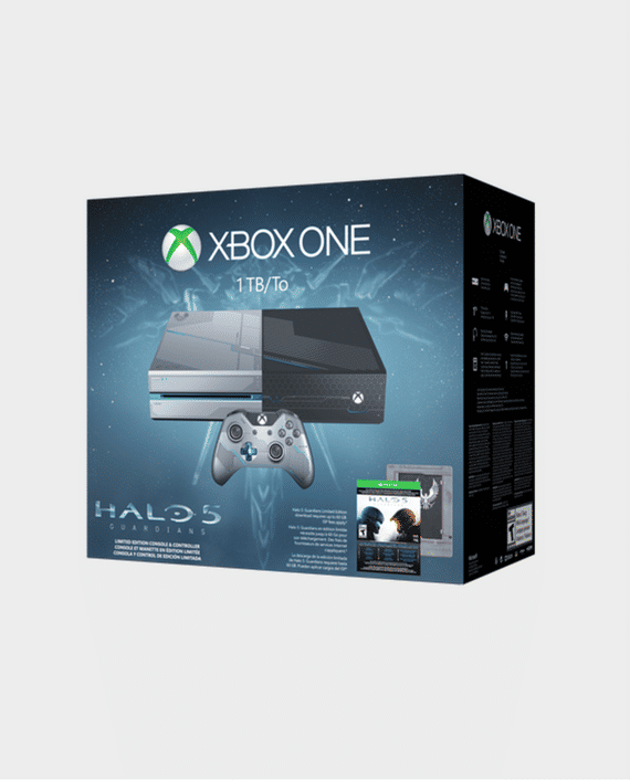 Xbox One 1TB Console Limited Edition Halo 5 Guardians Bundle in
