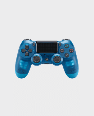 Blue Ps4 Crystal Dualshock Wireless Controller Sony PlayStation