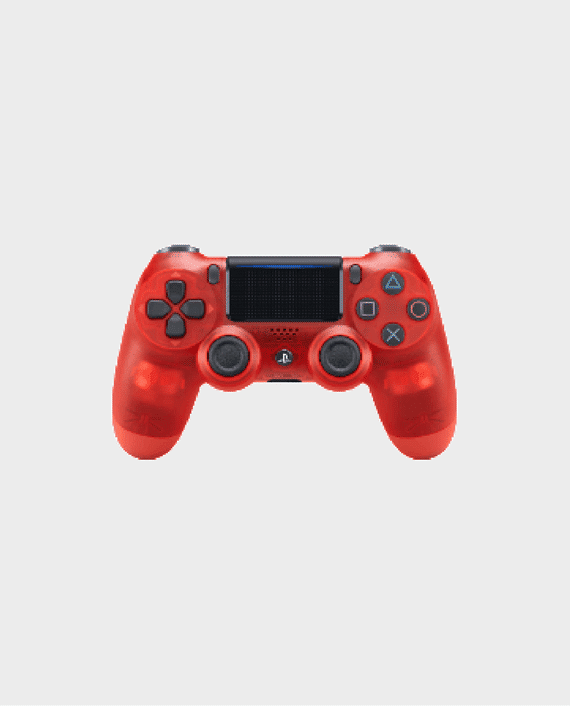 ps4 controller red crystal