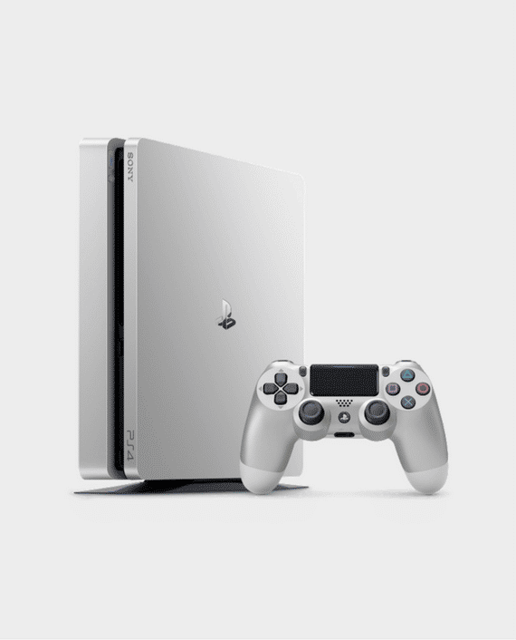 PS 4 Slim 500GB Arabic Silver Console with 2 Controller Price in Qatar