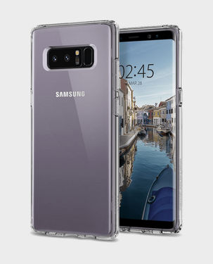 Spigen Samsung Galaxy Note 8 Case Ultra Hybrid Crystal Clear in Qatar