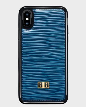 Gold Black iPhone X Case Unico Blue in Qatar