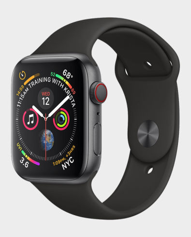 Buy Apple Watch Series 4 Space Gray Aluminum Case with Black Sport