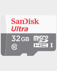 Sandisk Ultra Class 10 microSD Card 32GB in Qatar