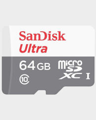 Sandisk Ultra Class 10 microSD Card 64GB in Qatar