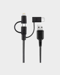 Energea 3-in-1 microUSB + Lightning cable in qatar