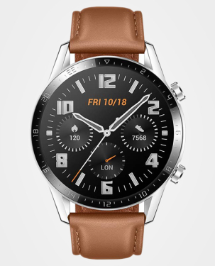 Buy Huawei Watch GT 46mm Pebble Brown in Qatar