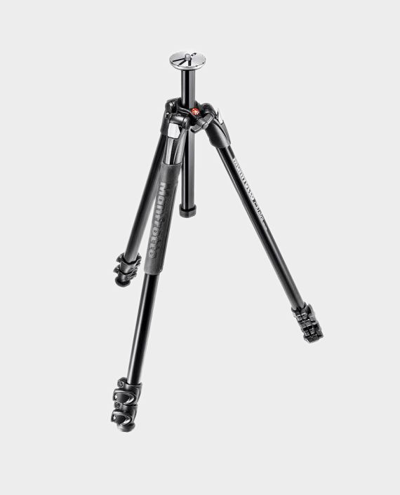 Buy 290 XTRA Three-Section Aluminum Tripod In Qatar - AlaneesQatar.Qa