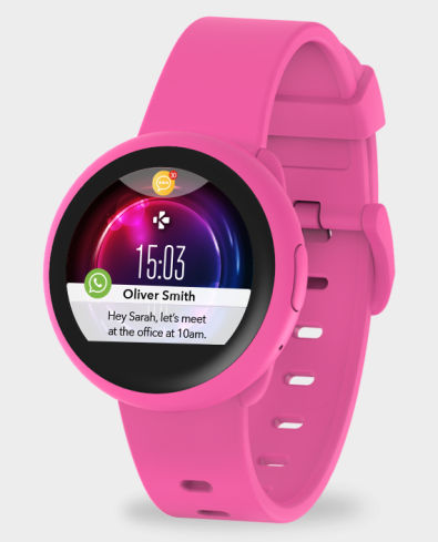 Buy MYKRONOZ ZeRound3 Lite Smartwatch Pink in Qatar AlaneesQatar.Qa