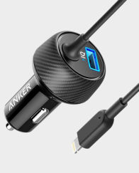 Anker A2214 24W PowerDrive 2 Elite With Lightning Connector in Qatar