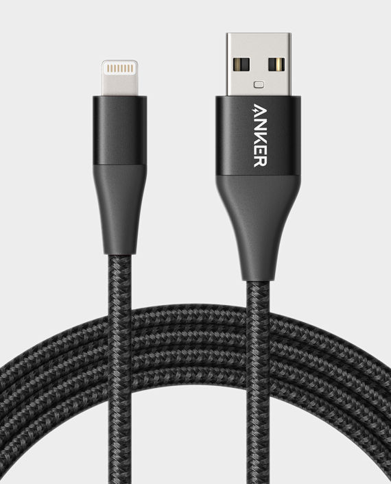 Buy Anker Powerline+ II Lightning 6ft Cable In Qatar - AlaneesQatar.Qa