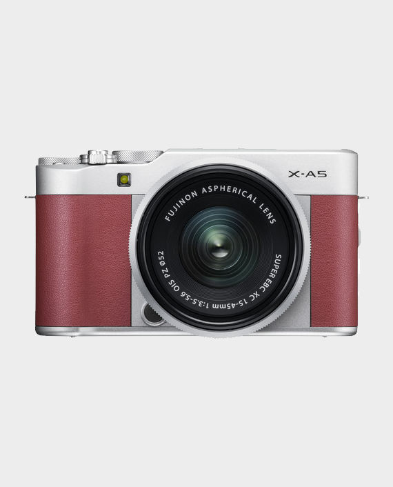Buy Fujifilm X-A5 With 15-45mm Pink in Qatar