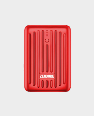 Zendure Super Mini 10000 mAh PowerBank With USB C PD Red in Qatar