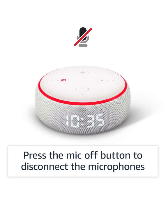 Buy Amazon Echo Dot (3rd Gen) Smart Speaker with Clock in Qatar ...