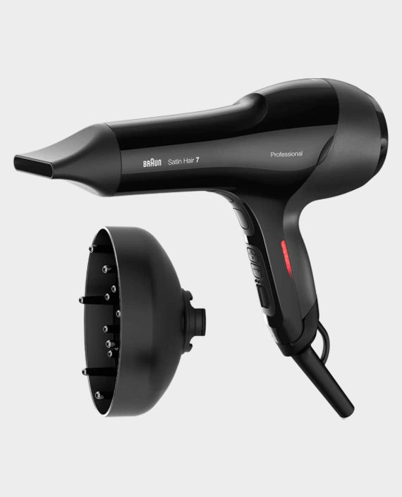 Buy Braun HD785 Hair Dryer with Diffuser and IONTEC Technology in Qatar ...