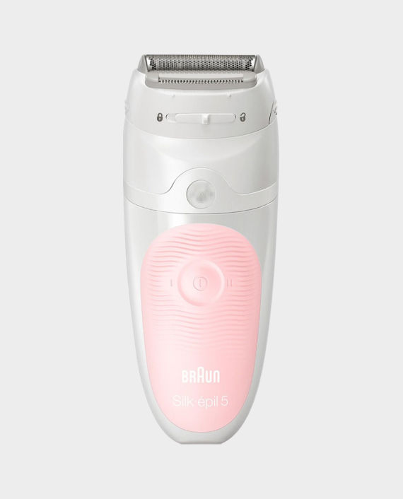 Buy Braun SES5820 Silk Epil 5 Epilator with 3 in 1 Trimmer Pink/White