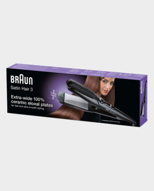 Braun ST310 Hair Straightener with Wide Plates