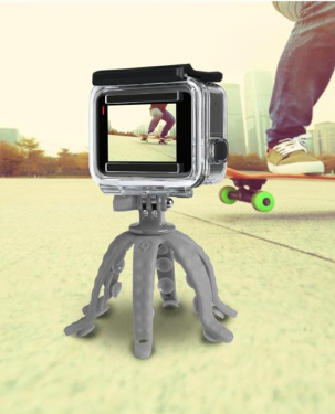 Celly Squiddy Squiddybk Flexible Mini Tripod Grey