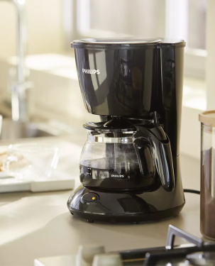 Philips HD7459/20 Macchina Per Caff&egrave; A Goccia | 1.2L | Nero | Caff&egrave; Macinato | 220-240V