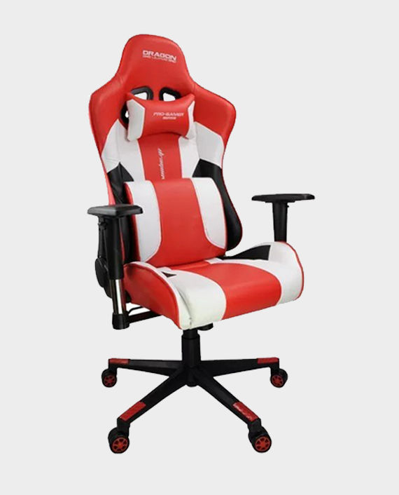 Buy Dragon War GC 007 Gaming Chair with Massage Cushion Red White