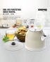 Geepas GK38017UK 2200W 1.5 liter Cordless Electric Kettle