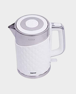 Geepas GK6141 1.7L Stainless Steel Double Layer Kettle in Qatar
