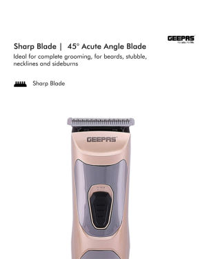 Geepas GTR56023 Electric Hair Clipper