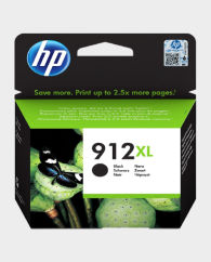 HP 3YL84AE 912XL High Yield Original Ink Cartridge Black in Qatar